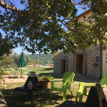 Villa San Regolino whit private pool Radicondoli Esterno foto