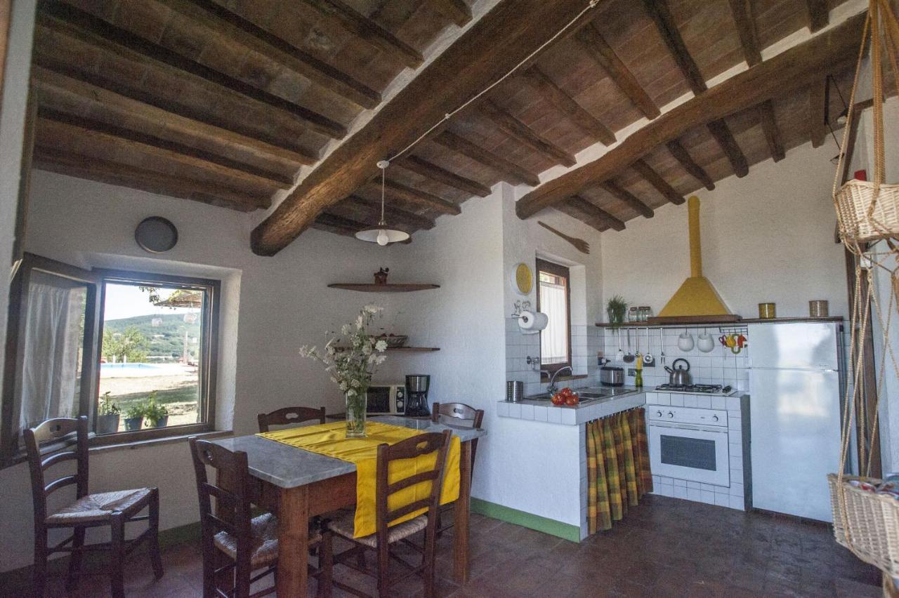 Villa San Regolino whit private pool Radicondoli Esterno foto