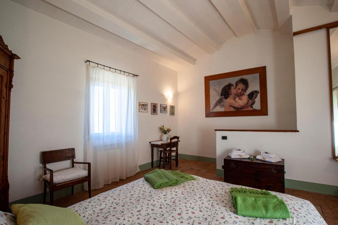 Villa San Regolino whit private pool Radicondoli Esterno foto